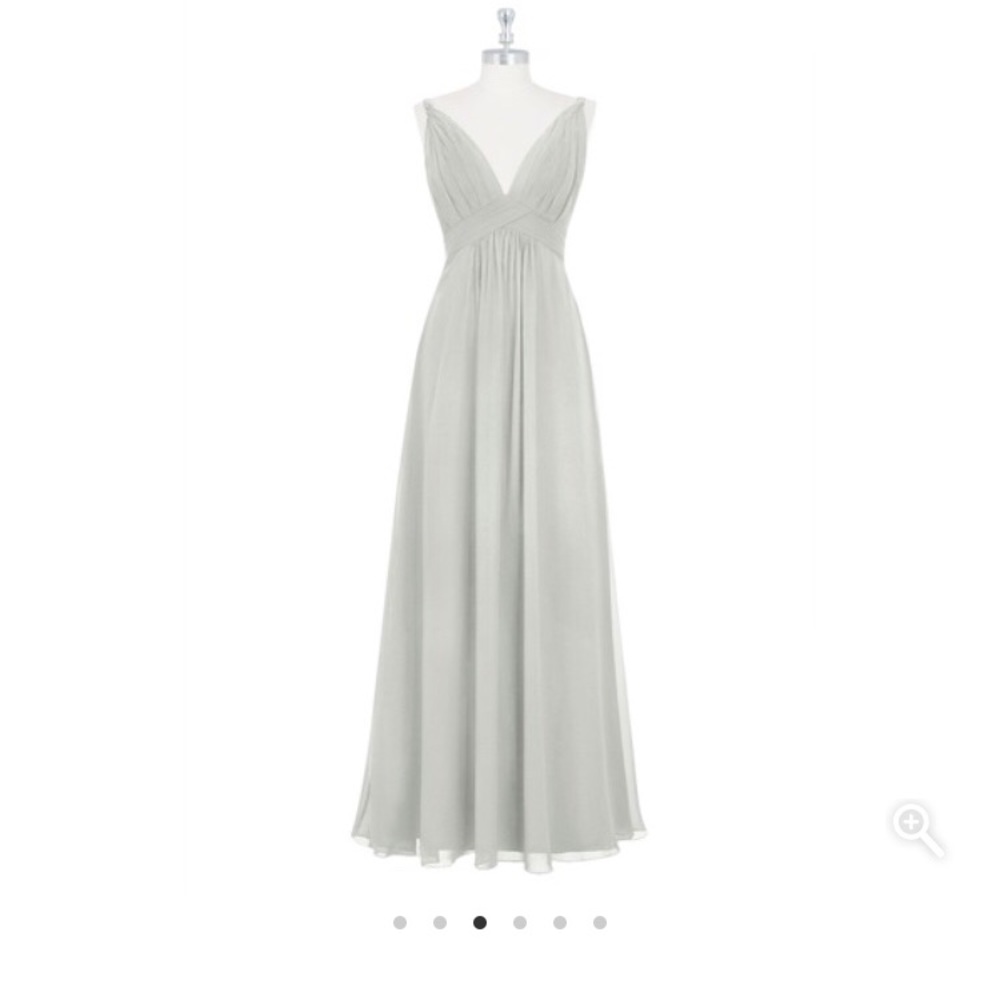 Azazie grey dress